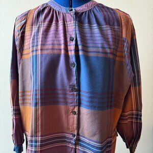 Madewell Plaid Blouse
